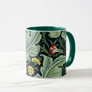William Morris - Leicester, floral pattern, マグカップ