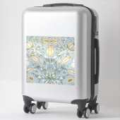 William Morris Lily and Pomegranate Flower Pattern シール (スーツケース)