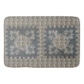 William Morris  Lodden Gray Gold Lace バスマット (正面)