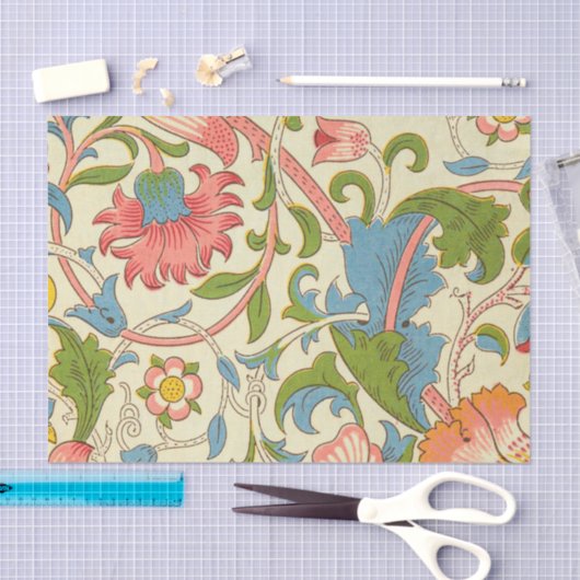 William Morris Lodden Pattern Decopage 薄葉紙 (クラフト)