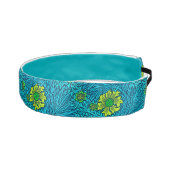 William Morris Marigold、ターコイズ&コバルトブルー アスレチックヘッドバンド (右)