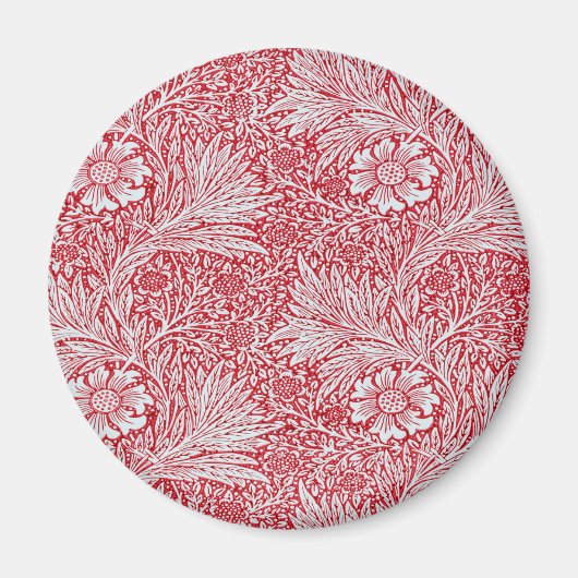 William Morris Marigold pattern (1875) マグネット (正面)