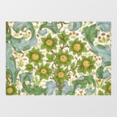 William Morris' Orchard Pattern Art Nouveau ウィンドウサイン (シート)