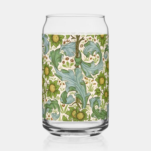 William Morris' Orchard Pattern Art Nouveau ガラス缶 (左)