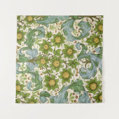 William Morris' Orchard Pattern Art Nouveau タペストリー (正面(横))