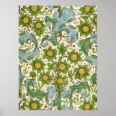 William Morris' Orchard Pattern Art Nouveau ポスター (正面)