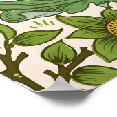 William Morris' Orchard Pattern Art Nouveau ポスター (角)