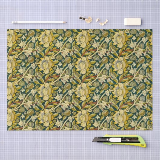 William Morris Pattern Tissue Paper 薄葉紙 (クラフト)