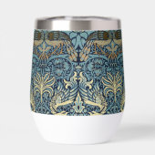 William Morris Peacock and Dragon Woven Design (背面)