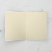 William Morris Peacock and Dragon Woven Design カード (内部)