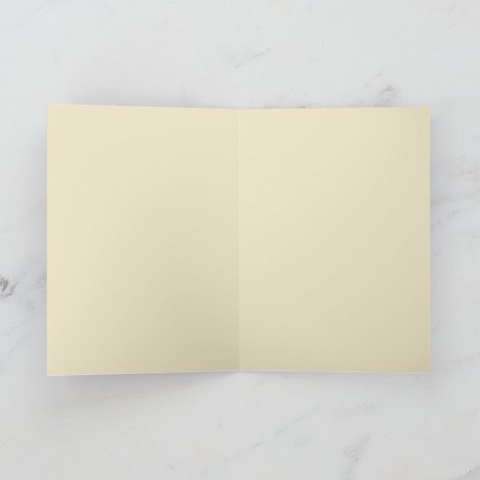 William Morris Peacock and Dragon Woven Design カード (内部)