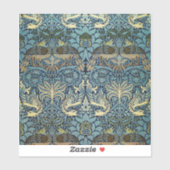 William Morris Peacock and Dragon Woven Design シール (シート)