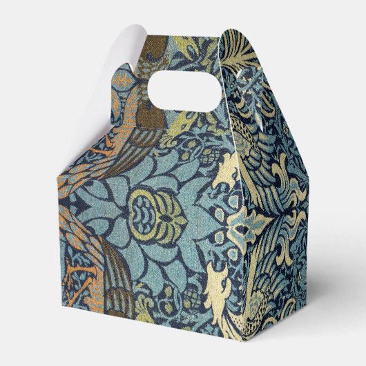 William Morris Peacock and Dragon Woven Design フェイバーボックス (裏面サイド)