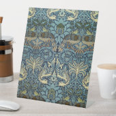 William Morris Peacock and Dragon Woven Design 台座サイン (インサイチュ)