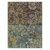 William Morris Pheasant Bird Tree Flower テーブルクロス (正面)