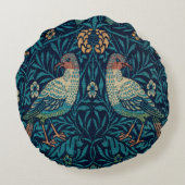 William Morris Pheasants ラウンドクッション (裏面)
