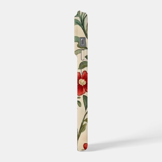 William Morris Phone Case iPhoneケース (左側面)