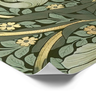 William Morris Pimpernelヴィンテージパターンポスター ポスター