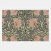 William Morris Pimpernelヴィンテージパターンラッピング ラッピングペーパーシート (正面)