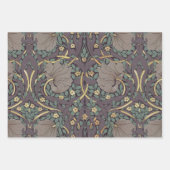 William Morris Pimpernelヴィンテージパターンラッピング ラッピングペーパーシート (正面3)