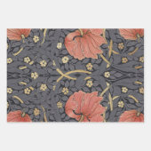 William Morris Pimpernelヴィンテージパターンラッピング ラッピングペーパーシート (正面2)