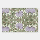 William Morris Pimpernelヴィンテージパターンラッピング ラッピングペーパーシート (正面2)