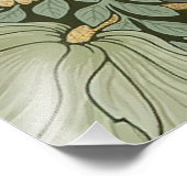 William Morris Pimpernelヴィンテージパターン写真Pri フォトプリント (角)