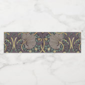 William Morris Pimpernelヴィンテージパターン水ボット ペットボトルラベル (シングルラベル)