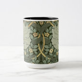 William Morris PimpernelヴィンテージパターンTwo-Tone ツートーンマグカップ (中央)