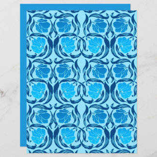 William Morris Pimpernel、デニム&ライトブルー