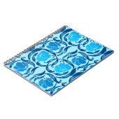 William Morris Pimpernel、デニム&ライトブルー ノートブック (左側)