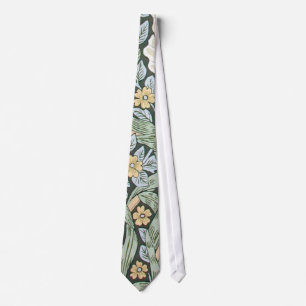 William Morris Pimpernel Floral Wallpaper ネクタイ