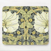 William Morris Pimpernel Floral Wallpaper マウスパッド (正面)