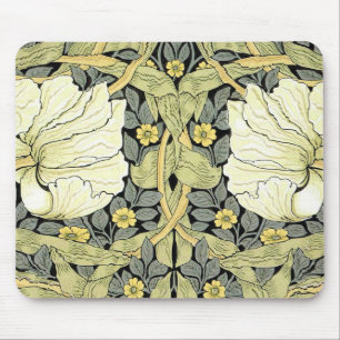 William Morris Pimpernel Floral Wallpaper マウスパッド