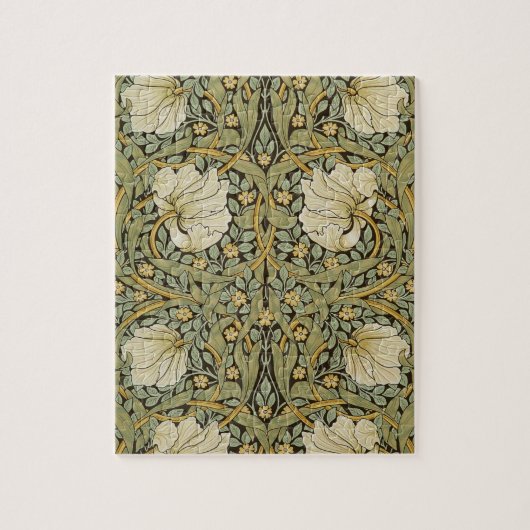 William Morris Pimpernel Vintage Pre-Raphaelite ジグソーパズル (縦)
