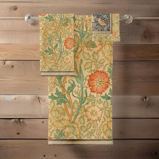 William * Morris Pink andバラ1896 | バスタオルセット