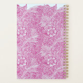 William Morris, Pink Marigold & Monogram プランナー手帳 (裏面)