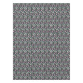 William Morris Pink Poppy Botanical Victorian  テーブルクロス (正面)