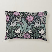 William Morris Poppy Botanical Victorian Wallpaper アクセントクッション (裏面)