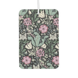 William Morris Poppy Botanical Victorian Wallpaper カーエアーフレッシュナー