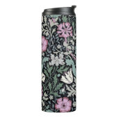 William Morris Poppy Botanical Victorian Wallpaper タンブラー (回転左)