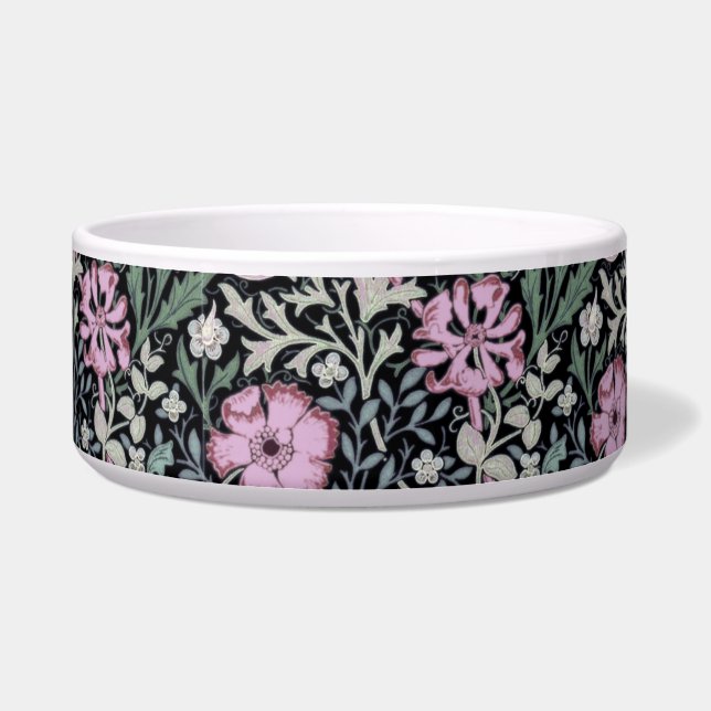 William Morris Poppy Botanical Victorian Wallpaper ボウル (正面)