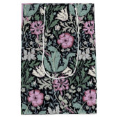 William Morris Poppy Botanical Victorian Wallpaper ミディアムペーパーバッグ (裏面)