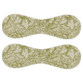 William Morris Poppy Classic Floral Green ソフトボール (パネル)