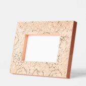 William Morris Poppy Classic Floral Green レーザー彫刻フレーム (左)