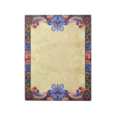 William Morris Pre-Raphaelite 11X8.5メモ帳 ノートパッド (回転)