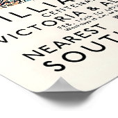 WILLIAM MORRIS Print, Victoria and Albert Museum  ポスター (角)