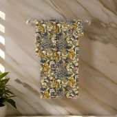 William * Morris Rabbit Wolf Peacock Toolo バスタオルセット