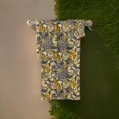 William * Morris Rabbit Wolf Peacock Toolo バスタオルセット