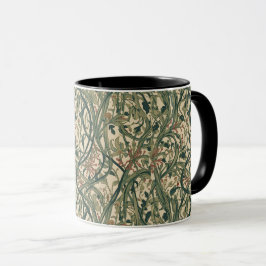  William Morris Seaweed Vintage Floral art nouveau マグカップ